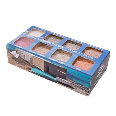 Pack 8 botes sales · terramar mallorca
