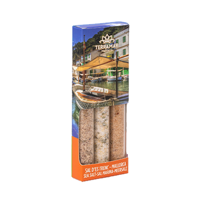 Caja pack 3 Probetas largas · terramar mallorca