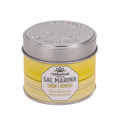 Sal marina con limon y romero · terramar mallorca