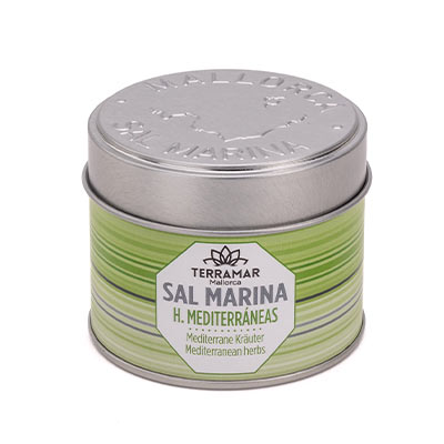 Sal marina con hierbas mediterraneas · terramar mallorca