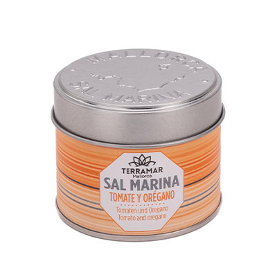 Sal marina con tomate y oregano · terramar mallorca
