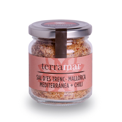 Sal marina con hierbas mediterraneas y chili · terramar mallorca