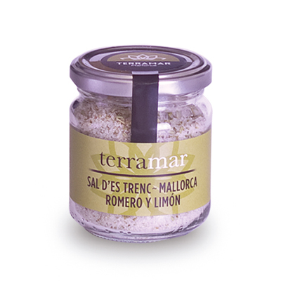 Sal marina con romero y limon  · terramar mallorca