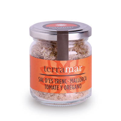 Sal marina con tomate y orégano · terramar mallorca